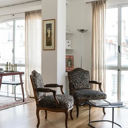 Beautiful Design And Bright Apt Montparnasse Daire *
