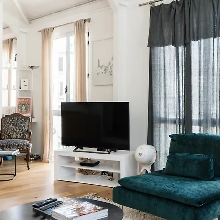 Апартаменты Beautiful Design And Bright Apt Montparnasse Париж