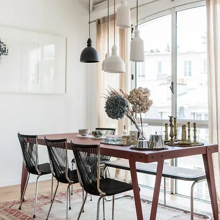 Beautiful Design And Bright Apt Montparnasse Апартаменты Париж
