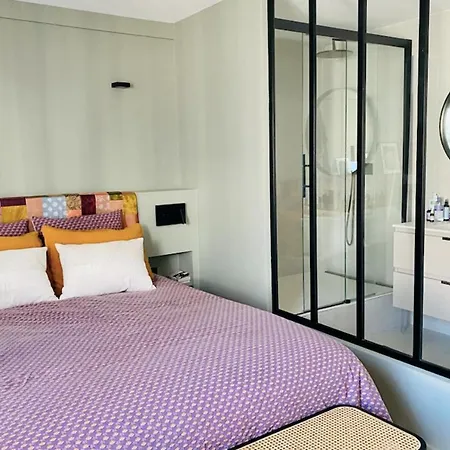 Beautiful Design And Bright Apt Montparnasse Апартаменты Париж
