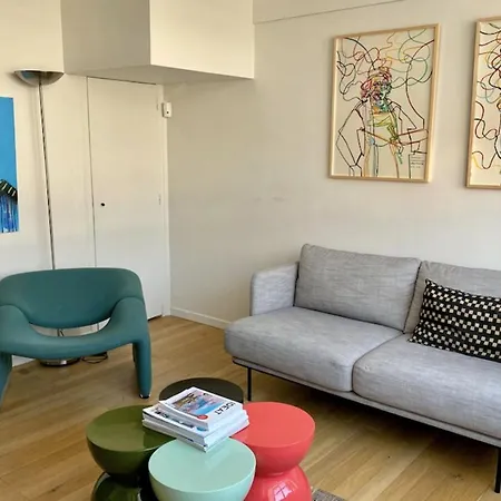 Beautiful Design And Bright Apt Montparnasse Париж